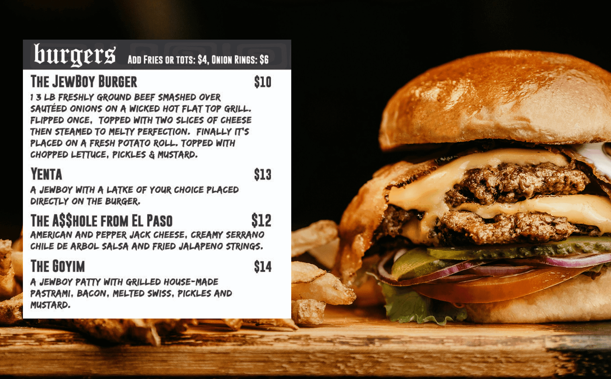 jew boy burgers austin