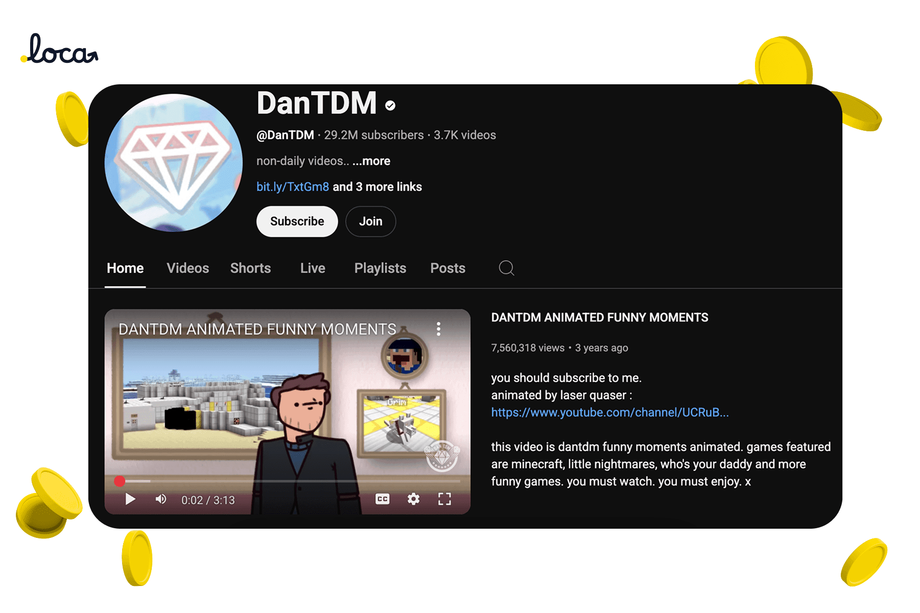 youtuber DanTDM