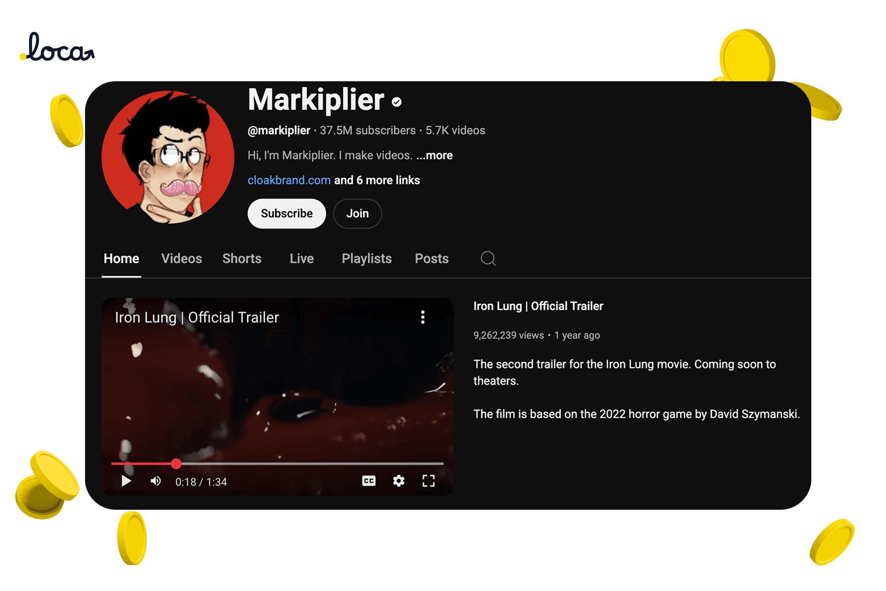 Markiplier youtuber