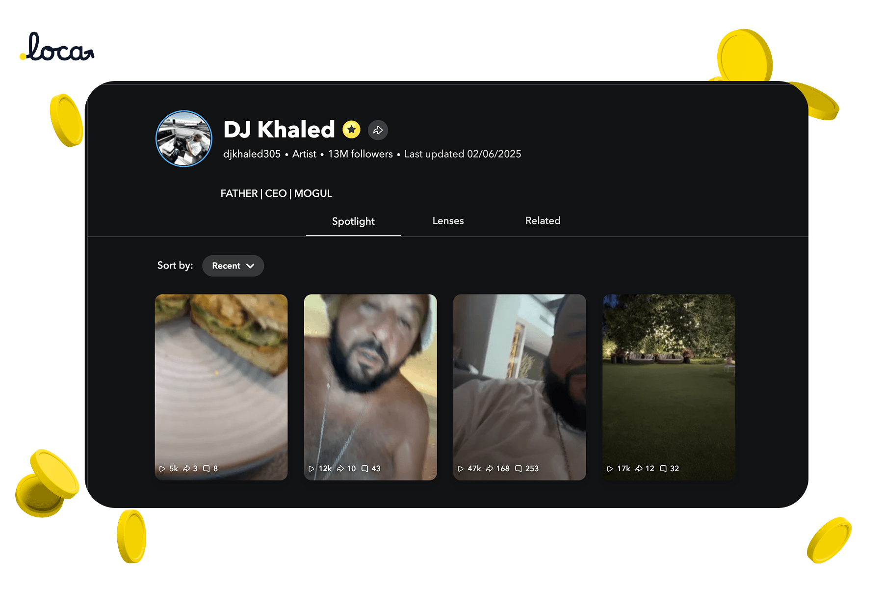 dj khaled snapchat